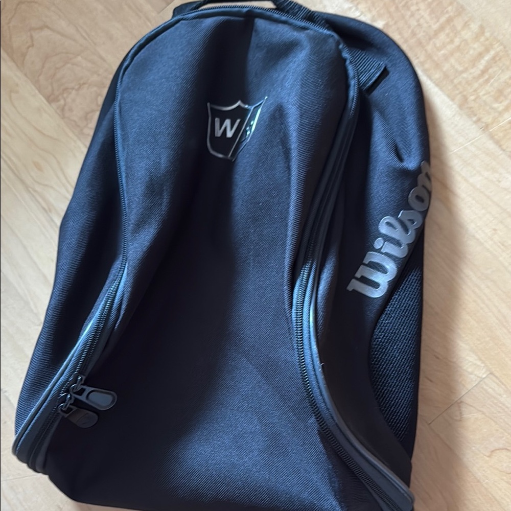 Wilson Black Shoe Bag Sleek Design Durable